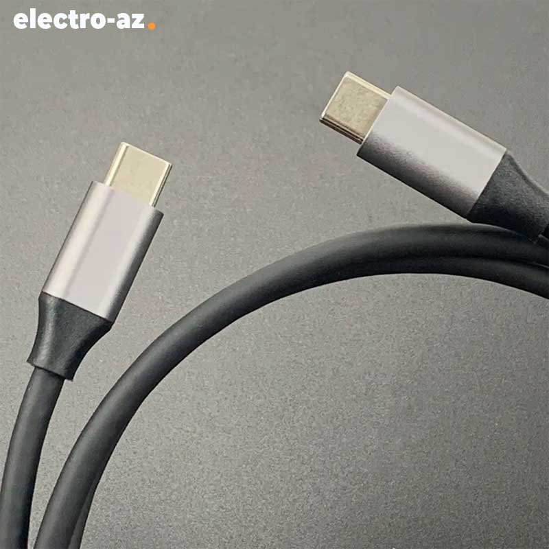 Cablu USB Tip C Gen 3.2, PD 100W, Rezolutie 4K - 2 Metri, ElectroAZ