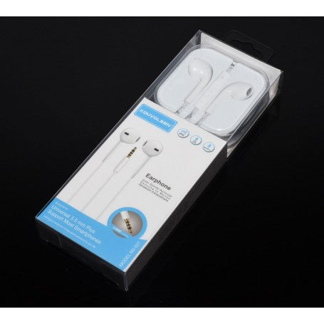 Casti Audio Tip Dop, Jack 3,5mm, M2-Alb