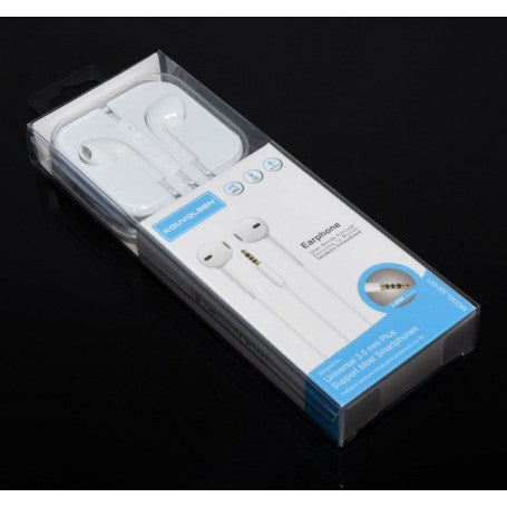 Casti Audio Tip Dop, Jack 3,5mm, M2-Alb