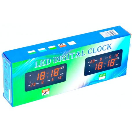 Ceas Digital, Display Led Rosu, Alarma