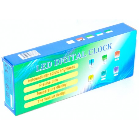 Ceas Digital, Display Led Rosu, Alarma