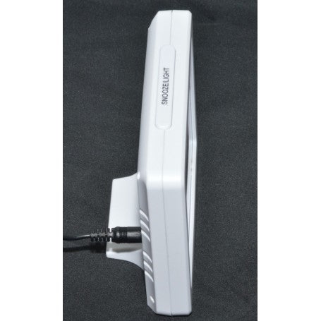 Ceas Electronic LCD Alb, Alarma si Data