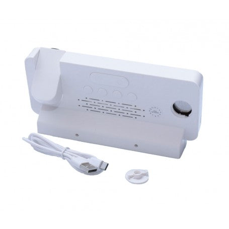 Ceas cu Proiectie si Display LED Alb