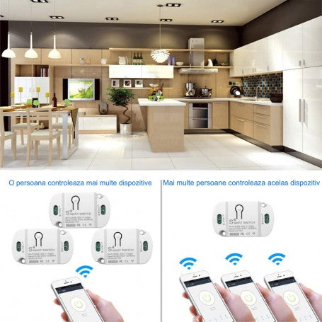 Comutator Smart WiFi IOS/Android Tuya