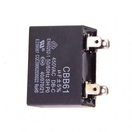 Condensator Dreptunghi Pornire Motor 2,5uF/450V-4C
