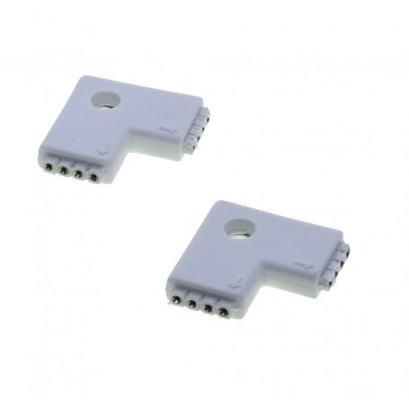Conector Cot 90˚ de Banda Led RGB