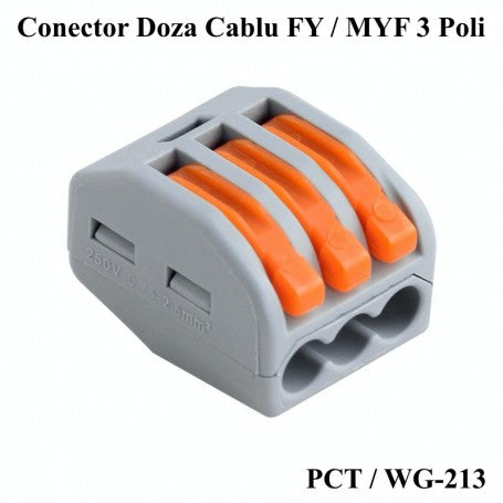 Conector Doza Rapid 3 Poli, ElectroAZ