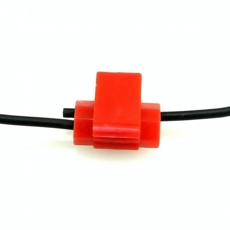 Conector Inadire Cablu 100Buc/Set Rosu