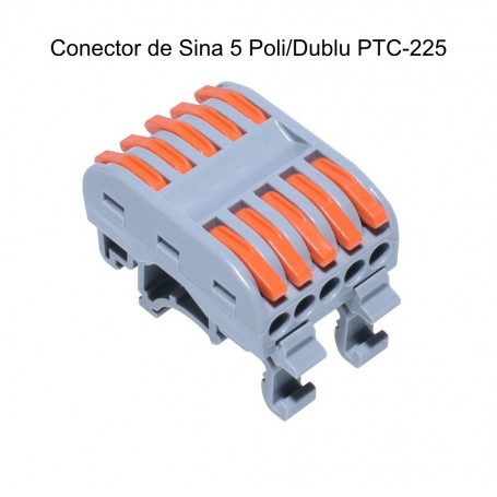 Conector De Sina 5 Poli/Dublu PCT-225
