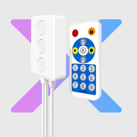 Controler Led Pixel cu Bluetooth, 2CH