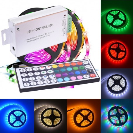 Controler Led RGB 12-24V Metal 44 Taste