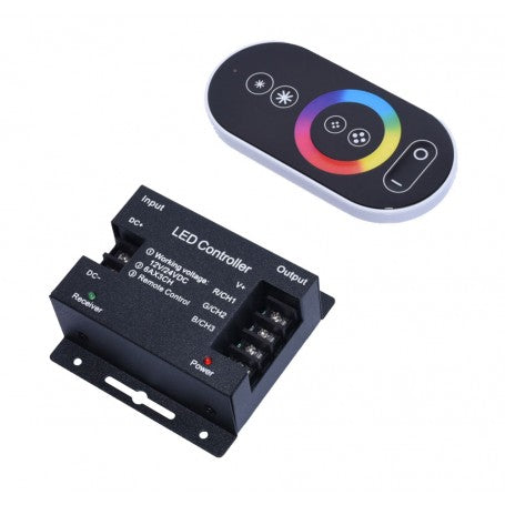Controler Led RGB cu Touch, 12V/24V