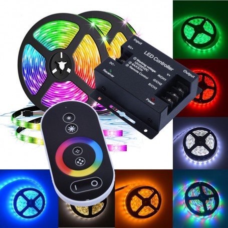 Controler Led RGB cu Touch, 12V/24V
