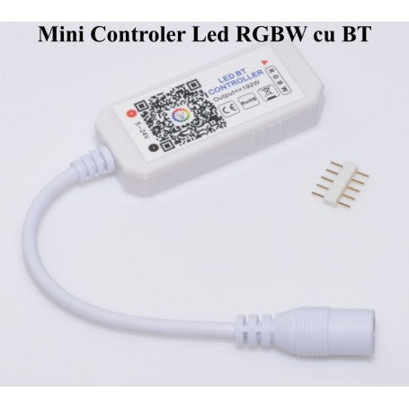 Controler Led RGBW cu Bluetooth 5-24V