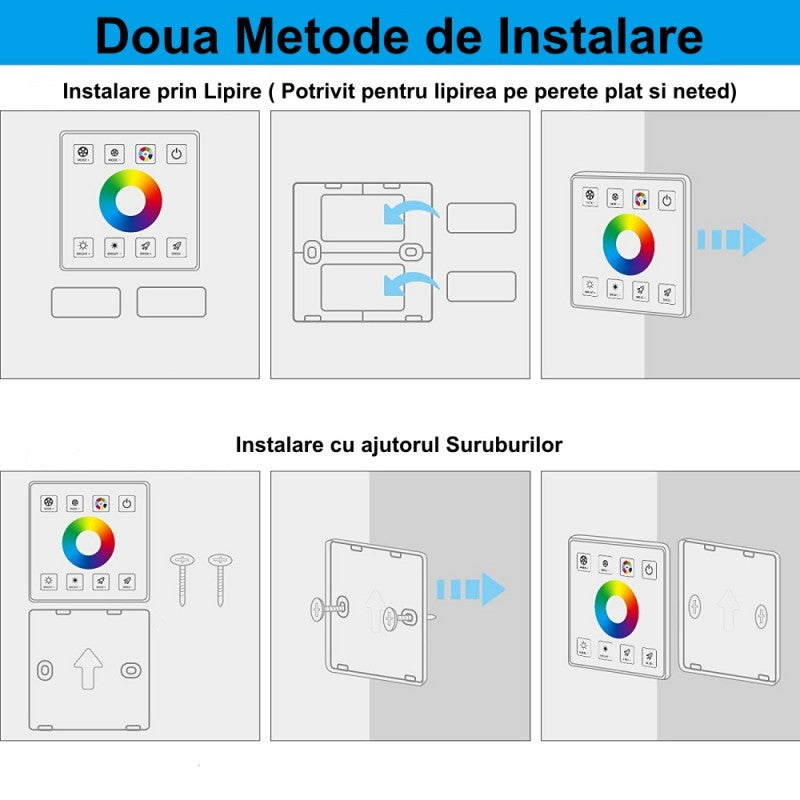 Controller Led RGB + Touch Panel 5V-24V - 30A