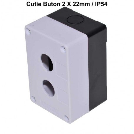 Cutie Buton Push ON/OFF 2 x 22mm IP54