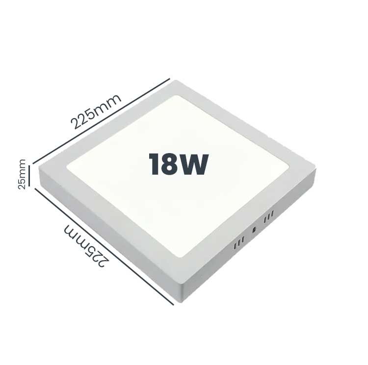 Aplica Led Patrata,Aparenta, Driver IC inclus, Putere 18W, ElectroAZ