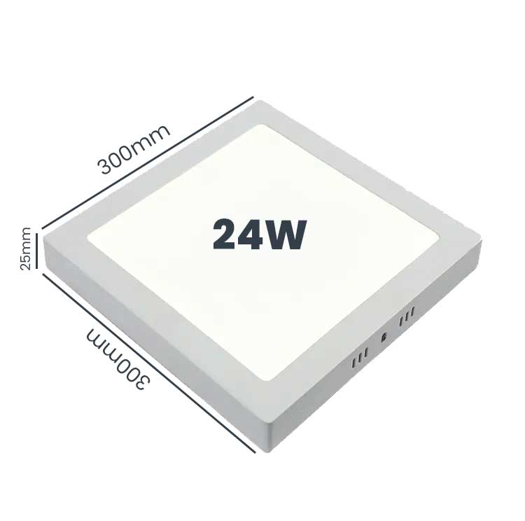 Aplica Led Patrata,Aparenta, Driver IC inclus, Putere 24W, ElectroAZ