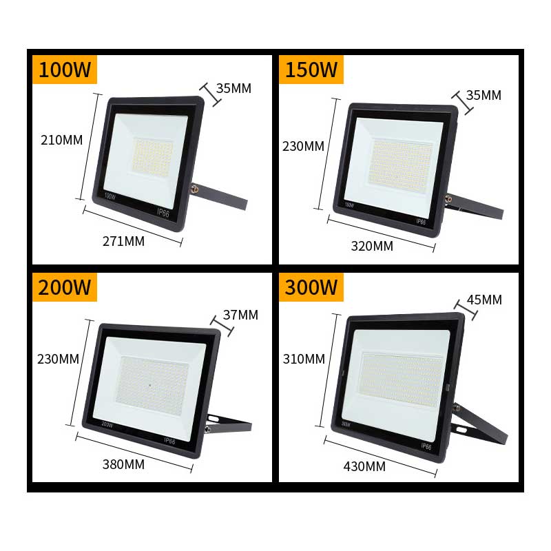 Proiector cu LED SMD 220V, IP66 Putere 200W