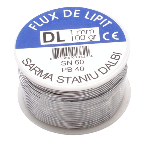 Fludor de Lipit cu pasta ,100g - 1mm , SN60/PB40