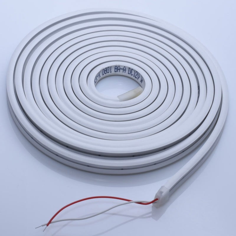 Banda Led Neon Flexibil, 5m, Alb-cald