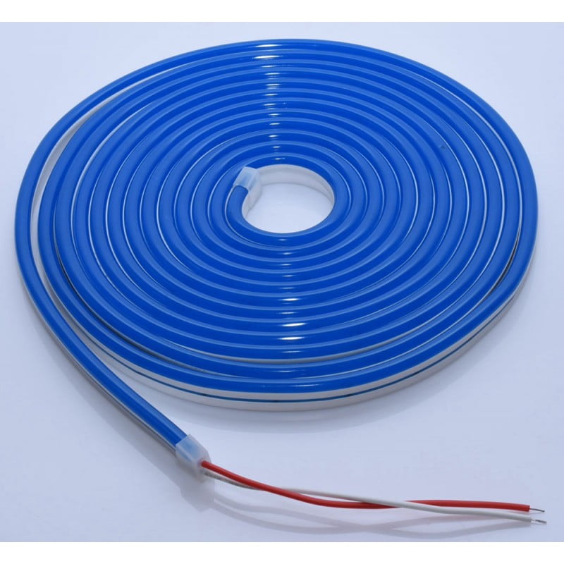Banda Led Neon, Flexibil, 5m, Albastru