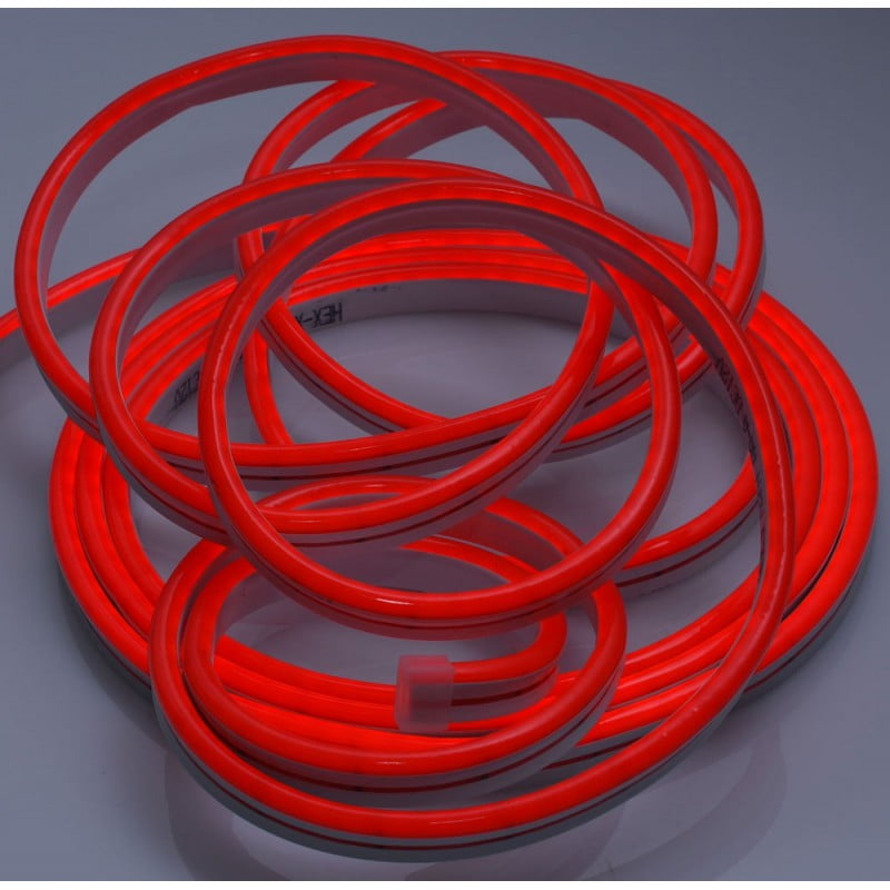 Banda Led Neon, 12V, Flexibil, 5m, Rosu