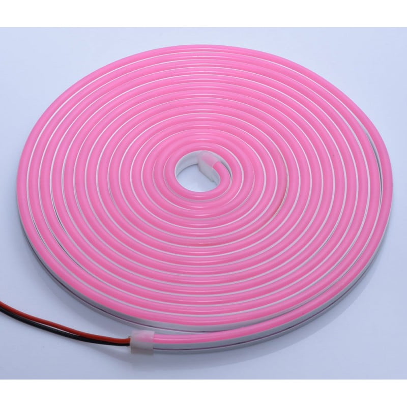 Banda Led Neon, Flexibil, 5m, Roz