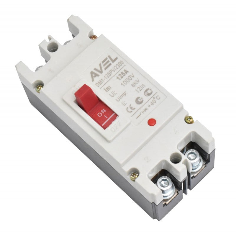 Intrerupator de Circuit Solar MCCB 2P-125A / 1000V DC