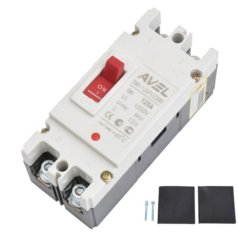 Intrerupator de Circuit Solar MCCB 2P-125A / 1000V DC