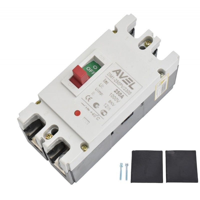 Intrerupator de Circuit Solar MCCB 2P-250A / 1000V DC