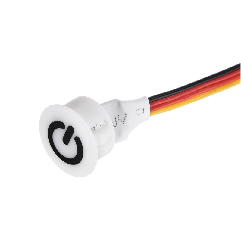 Intrerupator Touch Senzor 13mm Dimabil 12V-2,5A / HST06 - ALB