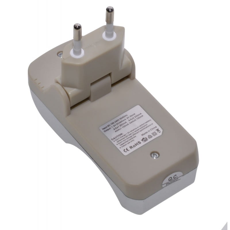 Incarcator Simplu Pentru Acumulatori R3/R6/9V/ MAXDAY