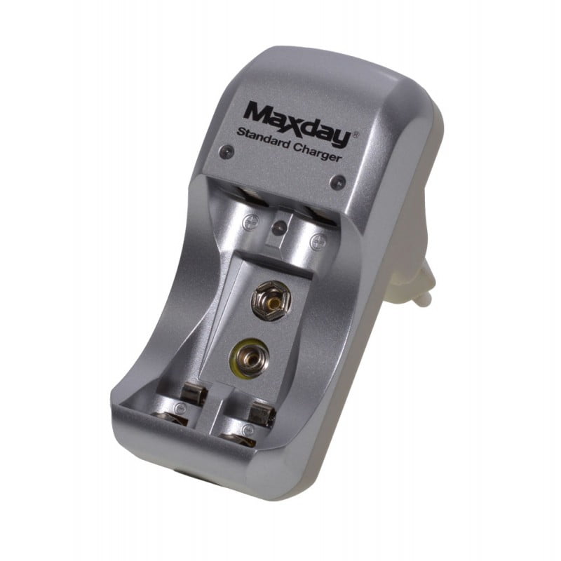 Incarcator Simplu Pentru Acumulatori R3/R6/9V/ MAXDAY