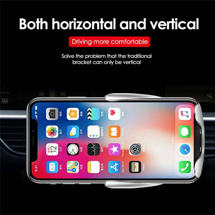 Incarcator Auto Wireless cu Suport Pentru Telefon