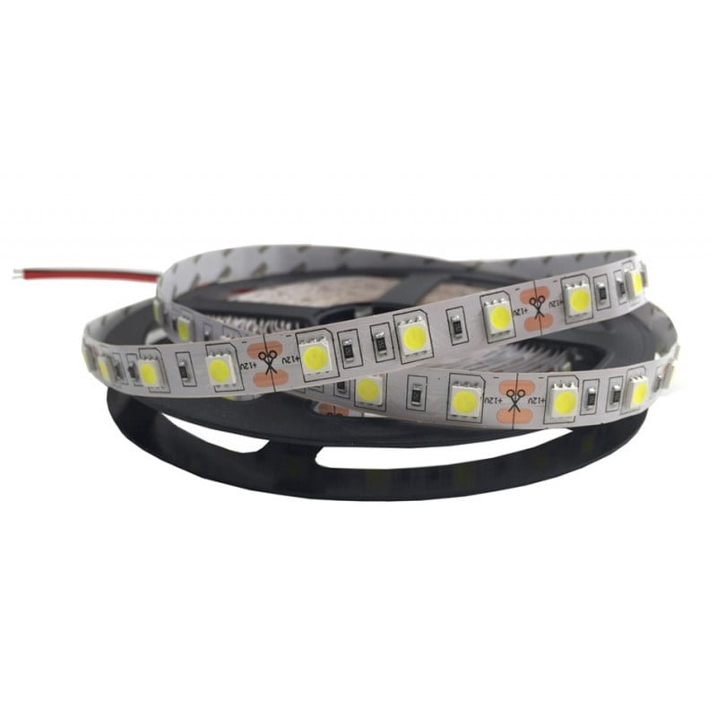 Banda Led 5050 - 60 Led/M Alb Rece - Interior