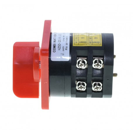 Intrerupator cu 4 Came 0-1, 20A/4KW, 660V, IP42