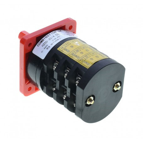 Intrerupator cu 6 Came 0-1 de 20A/4KW, IP42, 660V