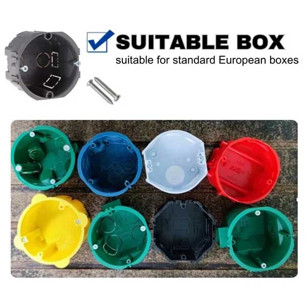 Intrerupator smart touch alb, WiFi, Sticla securizata, Classlights, 10A, Control vocal, Smart Life / Tuya, LED