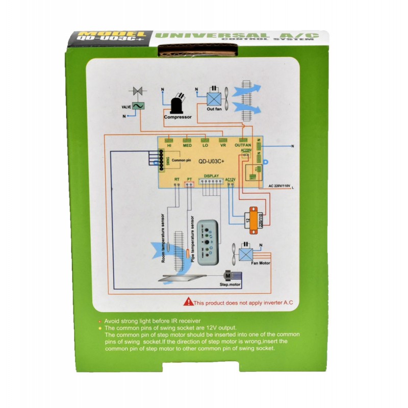 Kit Universal QD-U03C+ de Control pentru Aparate A/C