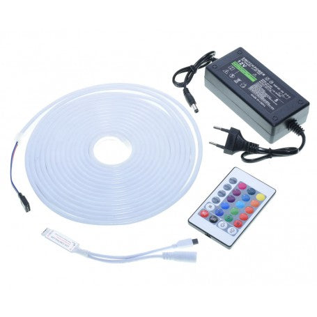 Kit Banda Led RGB Neon, 12V, Flexibil