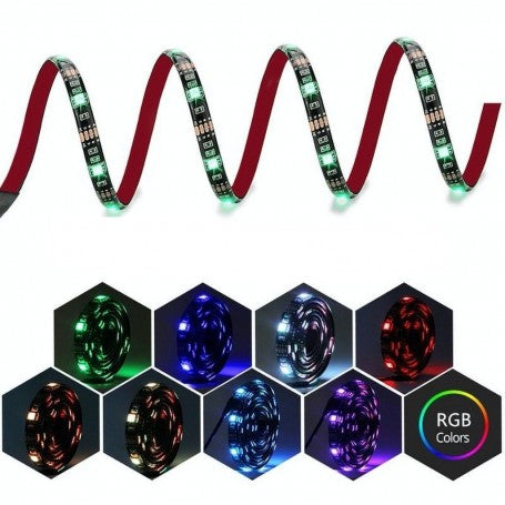 Kit Banda Led RGB pentru TV 3m USB