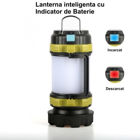 Lampa Felinar Multifunctionala T6-100W