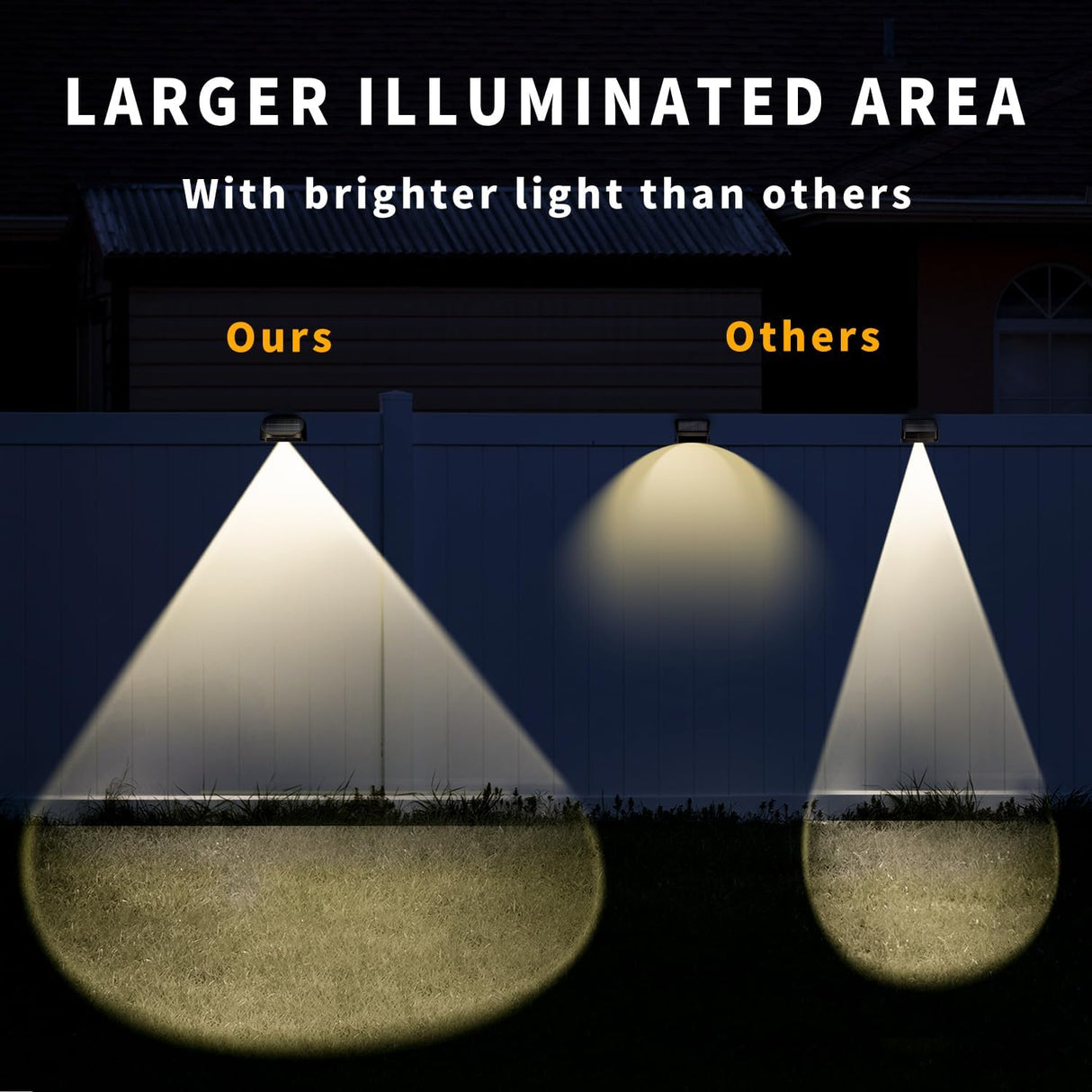 Set 4 x Lampa Solara RGBW pentru Gard si Perete ClassLights - Iluminat Decorativ Exterior