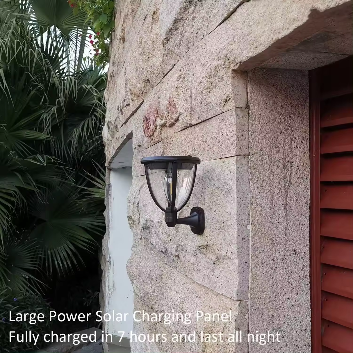 Set 2x Lampa Solara de Perete LED 3 in 1 ClassLights cu 3 Accesorii de Fixare, Ideala pentru Alei, Pereti si Garduri