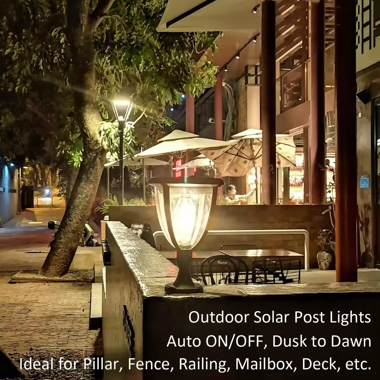 Set 2x Lampa Solara de Perete LED 3 in 1 ClassLights cu 3 Accesorii de Fixare, Ideala pentru Alei, Pereti si Garduri