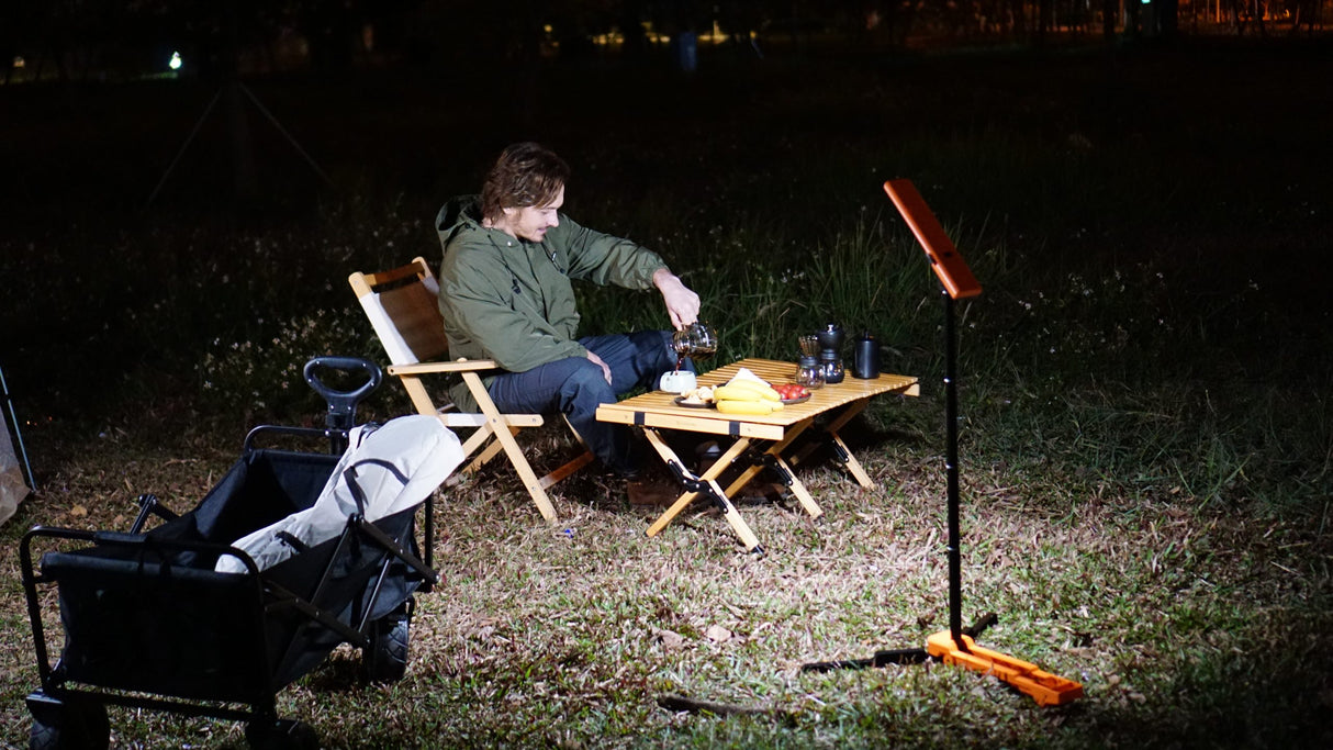 Lampă de Lucru Profesională, Pliabilă, Ușor de transportat, Acumulator 5200mah, LED 1500 lumeni, Classlights