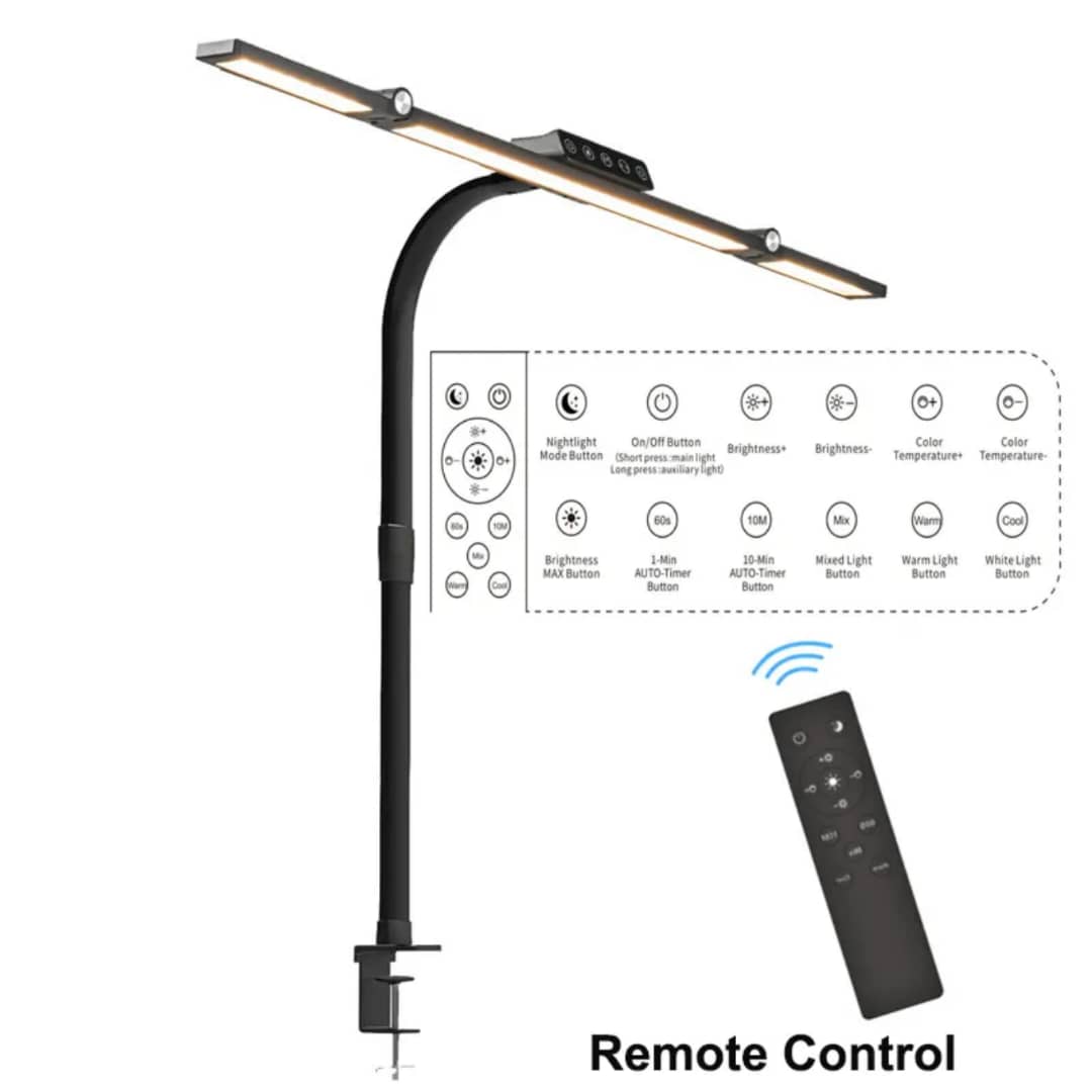 Lampă LED Birou 24W, 3 Culori, Reglabilă, Classlights