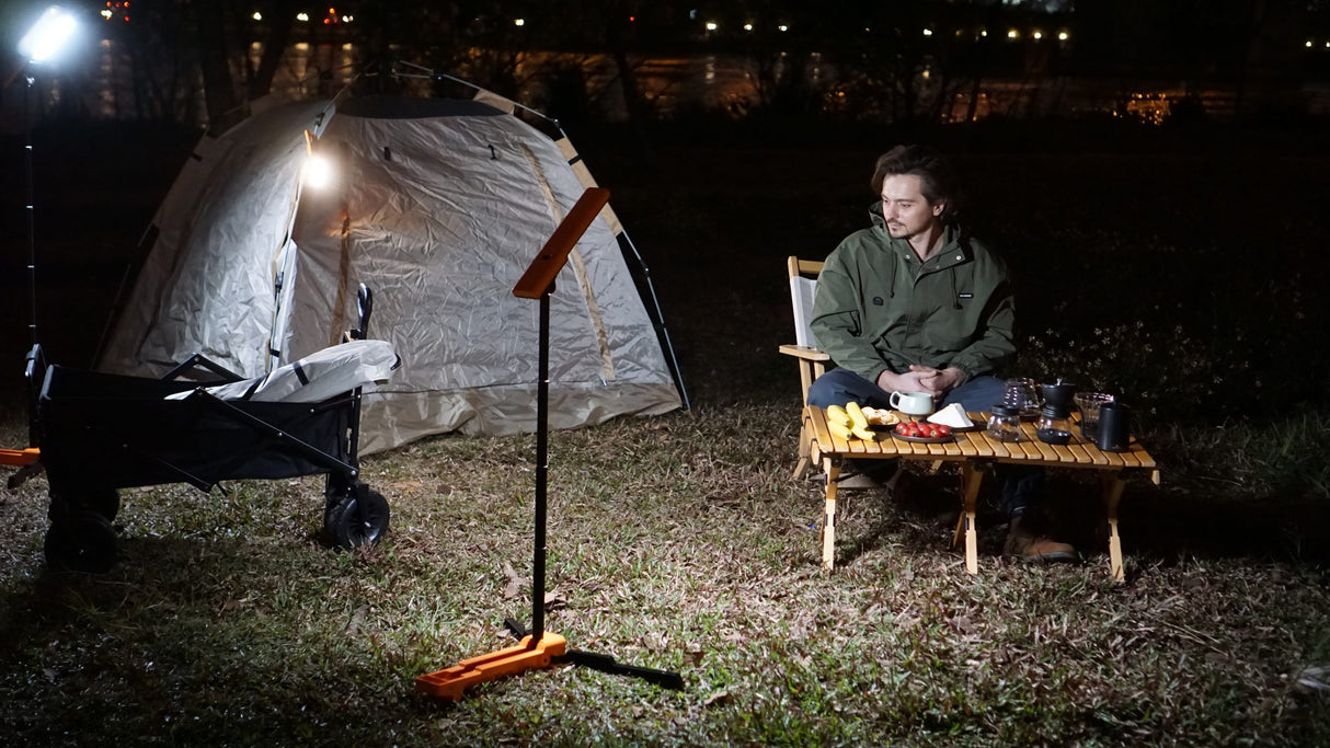 Lampă de Lucru Profesională, Pliabilă, Ușor de transportat, Acumulator 5200mah, LED 1500 lumeni, Classlights