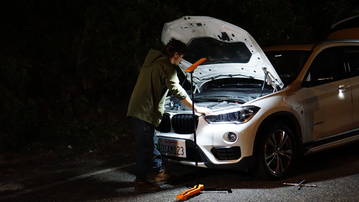 Lampă de Lucru Profesională, Pliabilă, Ușor de transportat, Acumulator 5200mah, LED 1500 lumeni, Classlights